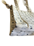 MCM Monogram Leather Shoulder Bag