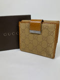 Gucci GG Canvas Monogram Bifold wallet