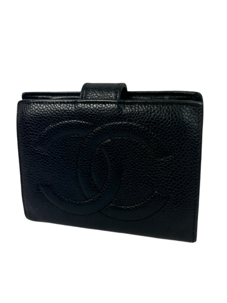 Chanel CC Caviar Bifold Wallet