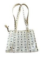 MCM Monogram Leather Shoulder Bag