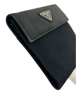 Prada Tessuto Nero Trifold Wallet