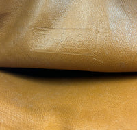 MCM Cognac Leather Clutch Bag
