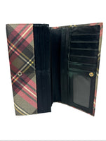 Vivienne Westwood Tartan Orb Long Wallet