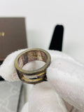 Gucci .925 Silver G Ring Size 8