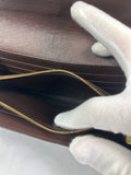Louis Vuitton Damier Ebene Envelope Long Wallet
