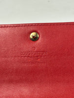Louis Vuitton Vernis Leather Wallet on Chain