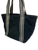 Burberry Striped Tote Bag