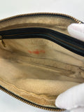 MCM Black Canvas Toiletry Bag