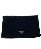 Prada Suede Tessuto Cosmetic Bag