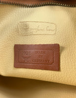 MCM Cognac Leather Clutch Bag