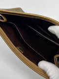 Fendi Zucca Leather Clutch Bag