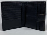 Prada Tessuto Nero Leather bifold wallet