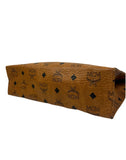 MCM Cognac Leather Clutch Bag