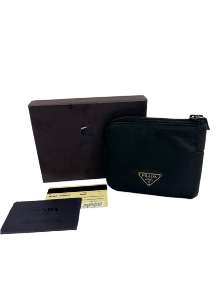 Prada Tessuto Nylon Zippy Wallet