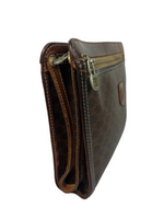 Celine Macadam Leather Clutch Bag