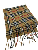 Burberry Nova Check Wool Scarf