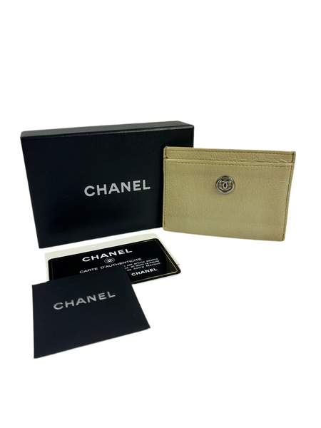 Chanel CC Leather Card Holder