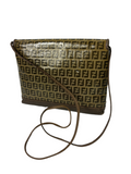 Fendi Zucca Monogram Crossbody Bag