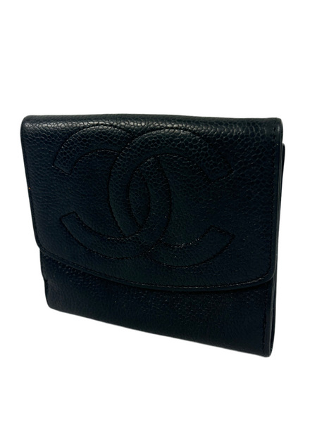 Chanel CC Caviar Bifold Wallet