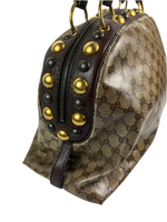 Gucci GG Crest Monogram Shoulder Bag