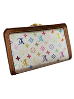 Louis Vuitton Murakami Kisslock Wallet