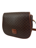 Celine Macadam Leather Crossbody Bag