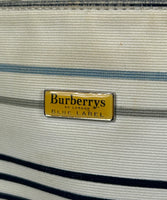 Burberry Striped Tote Bag