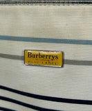 Burberry Striped Tote Bag