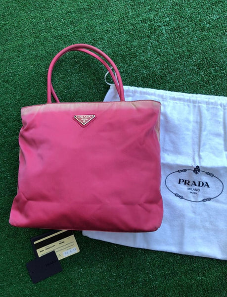 Prada 2000 Peonia Tote Bag