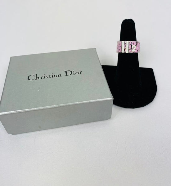 Dior Pink Trotter 2 Ring size 6