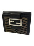 Fendi FF Zebra Bifold Wallet