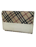 Burberry Nova Check Zippy Wallet