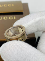 Gucci .925 Silver G Ring Size 8