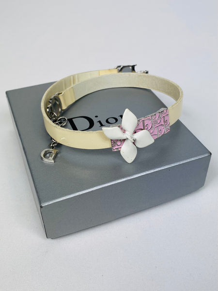 Dior Pink Trotter Flower Choker