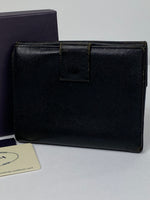 Prada Tessuto Nero Leather bifold wallet