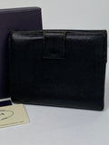 Prada Tessuto Nero Leather bifold wallet