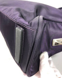 Prada Tessuto Purple Nylon Shoulder Bag