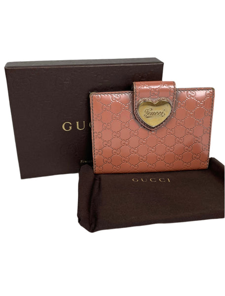 Gucci GG Micro Guccissima leather card holder