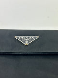 Prada Tessuto Nero Nylon Trifold Wallet