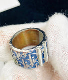Dior Blue Trotter ring size 5