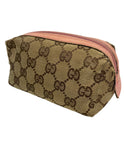 Gucci GG Canvas monogram cosmetic bag