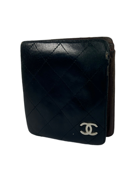Chanel CC Quilted Bifold Wallet
