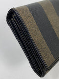 Fendi FF Leather Long Wallet