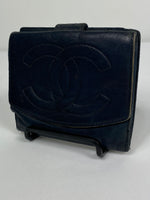 Chanel CC Leather Bifold Wallet