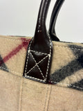 Burberry Nova Check Blue Label Tote Bag