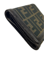 Fendi Zucca Monogram Trifold Wallet