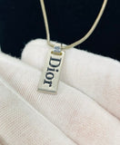 Dior Logo Necklace