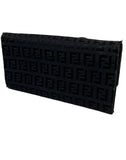 Fendi FF Zucca Monogram long wallet