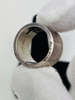 Gucci .925 Silver G Ring Size 8