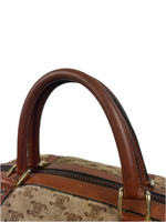 Celine Macadam Canvas Boston Bag
